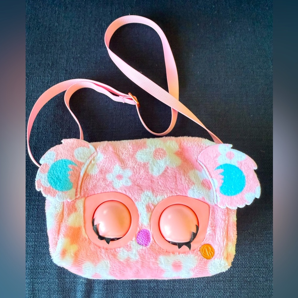 Kids Purse Pets Print Perfect Bamboo Boo Koala Interactive Pet Toy and Handbag